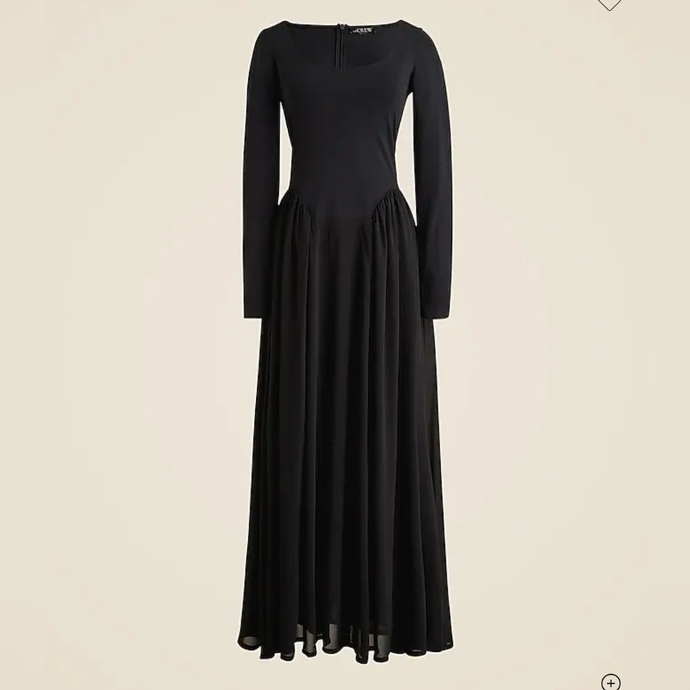 Ballet dress with chiffon skirt